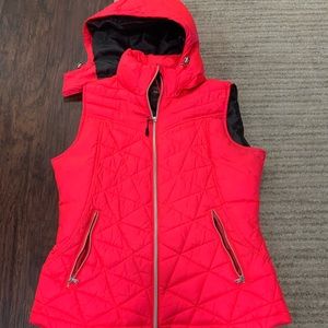 Neon Pink Puffer Vest